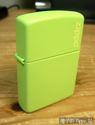 ZIPPO 21122ZL (USD $21.95), Lemon Lime Matte w/Zippo Logo