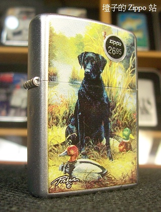 ZIPPO 24410 (USD $26.95), Linda Picken Lab Stain Chrome