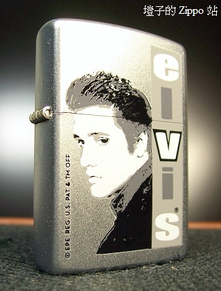 ZIPPO 21038 - Elvis Monochrome Satin Chrome