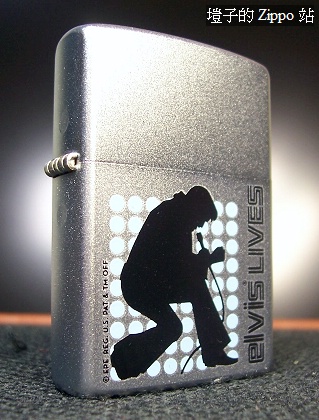 ZIPPO 21062 - Elvis Lives Satin Chrome