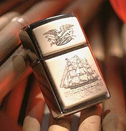 Zippo Scrimshaw �t�C